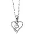 Heart Pendant on Chain