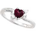 Rhodolite Garnet Ring